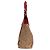 Autre Marque Borsa Tote Street Chic Burgundy Marrone - vista 2