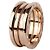 Bulgari B.zero1 3-Band Ring Pink Gold Size 60
