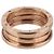 Bulgari B.zero1 3-Band Ring Pink Gold Size 60 - view 4