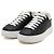 Louis Vuitton Sneakers Timeout da donna in tela Monogram nera Nero - vista 3