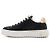 Louis Vuitton Sneakers Timeout da donna in tela Monogram nera Nero - vista 4