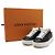 Louis Vuitton Sneakers Timeout da donna in tela Monogram nera Nero - vista 8