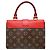 Bolsa Louis Vuitton Rocky BB para mulher Marrom Vermelho - Ansicht 2