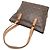 Borsa Tote Cabas Piano da donna Louis Vuitton Marrone - vista 4