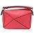 Borsa a mano Loewe Puzzle Mini da donna Rosso - vista 2