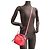 Borsa a mano Loewe Puzzle Mini da donna Rosso - vista 9