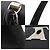 Borsa Louis Vuitton Lockme Cartable Nero - vista 7