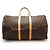 Louis Vuitton Keepall Bandoulière 55 Boston Bag Marrone - vista 2