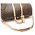 Louis Vuitton Keepall Bandoulière 55 Boston Bag Marrone - vista 5