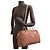 Bolso Tote Prada Acolchado con Cadena Castaño - vista 8