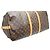 Louis Vuitton Keepall Bandoulière 55 Boston Bag Marrone - vista 3