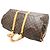Louis Vuitton Keepall Bandoulière 55 Boston Bag Marrone - vista 4