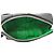 Borsa a tracolla Bottega Veneta Cassette Nero Verde - vista 6