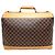 Borsa a tracolla Louis Vuitton Clipper Damier Canvas Marrone - vista 2