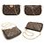 Louis Vuitton Multi Pochette Accessoires Pouch Marrone Rosa - vista 4