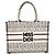 Borsa Book Tote Medium Christian Dior Nero Beige - vista 2