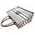 Borsa Book Tote Medium Christian Dior Nero Beige - vista 4