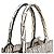 Borsa Book Tote Medium Christian Dior Nero Beige - vista 5