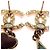 Chanel Ohrstecker mit Strass und Coco Mark Logo - Ansicht 5