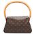 Bolso Louis Vuitton Mini Looping Castaño - vista 2