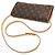 Borsa a tracolla Louis Vuitton Pochette Twin GM Marrone - vista 4