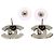 Orecchini a lobo in metallo Chanel Coco Mark da donna - vista 4