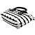 Borsa a mano Balenciaga Bistro XXS da donna Nero Bianco - vista 3