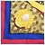 Hermès Foulard Hermes Carre 90 CASQUES et PLUMETS Rosso Blu Multicolore D'oro - vista 5