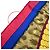 Hermès Foulard Hermes Carre 90 CASQUES et PLUMETS Rosso Blu Multicolore D'oro - vista 6