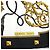 Hermès Foulard Hermes Carre 90 LES CLES da donna Nero Bianco Multicolore D'oro - vista 7