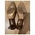 Sergio Rossi Mules in pelle viola e tan Marrone Porpora - vista 4