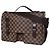 Louis Vuitton Broadway Schultertasche Braun