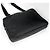 Borsa a tracolla Prada in nylon nero e pelle - vista 2