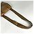 Borsa a tracolla Chanel in pelle bronzo - vista 6