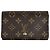 Portafoglio bi-fold Louis Vuitton Monogram Brown Marrone