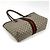 Borsa Tote Gucci Ophidia GG Medium Marrone - vista 2