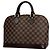 Borsa a mano Louis Vuitton Alma Marrone