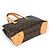 Borsa Tote Louis Vuitton Wilshire PM Marrone - vista 2