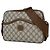 Borsa a tracolla Gucci Beige Brown Marrone