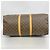 Louis Vuitton Boston Monogram Keepall 55 Castaño - vista 3