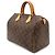 Borsa Louis Vuitton Monogram Perforated Speedy 30 Fuschia Monogramma - vista 3