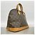 Borsa Louis Vuitton Alma Monogram Marrone - vista 2
