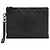 Louis Vuitton Monogram Shadow Pochette To Go Clutch Bag Nero Bianco - vista 2