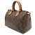Louis Vuitton Monogram Speedy 25 Handtasche M41528 Braun Monogramm - Ansicht 3