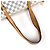 Borsa Tote Louis Vuitton Totally MM Bianco - vista 7