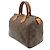 Bolso Louis Vuitton Monogram Speedy 25 Castaño Blanco - vista 3