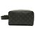 Bolsa de Mão Louis Vuitton Monogram Eclipse Marrom Preto - vista 2
