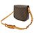 Louis Vuitton Monogram Saint Cloud GM Schultertasche Braun Weiß - Ansicht 3