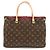 Borsa a mano Tote Louis Vuitton Monogram Pallas Porpora - vista 2