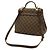 Borsa a mano/Borsa a tracolla Louis Vuitton Damier Bergamo PM Marrone Bianco Damier ebene - vista 3